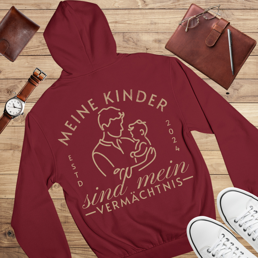 Meine Kinder II - Bio Hoodie