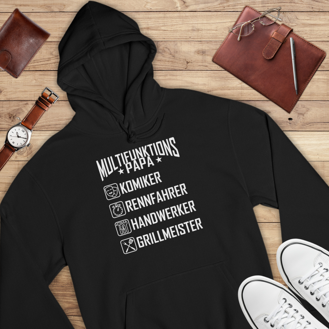 Multifunktionspapa - Bio Hoodie