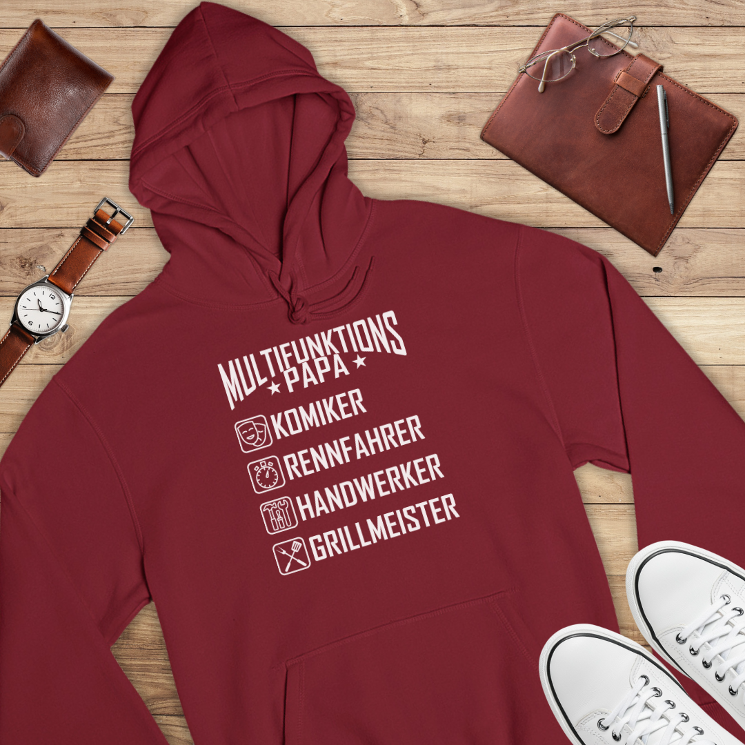 Multifunktionspapa - Bio Hoodie