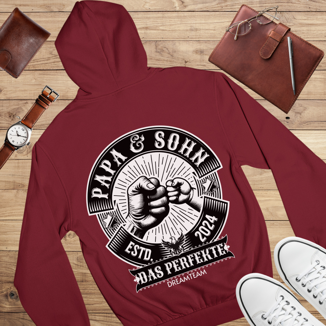 Papa & Sohn II - Bio Hoodie