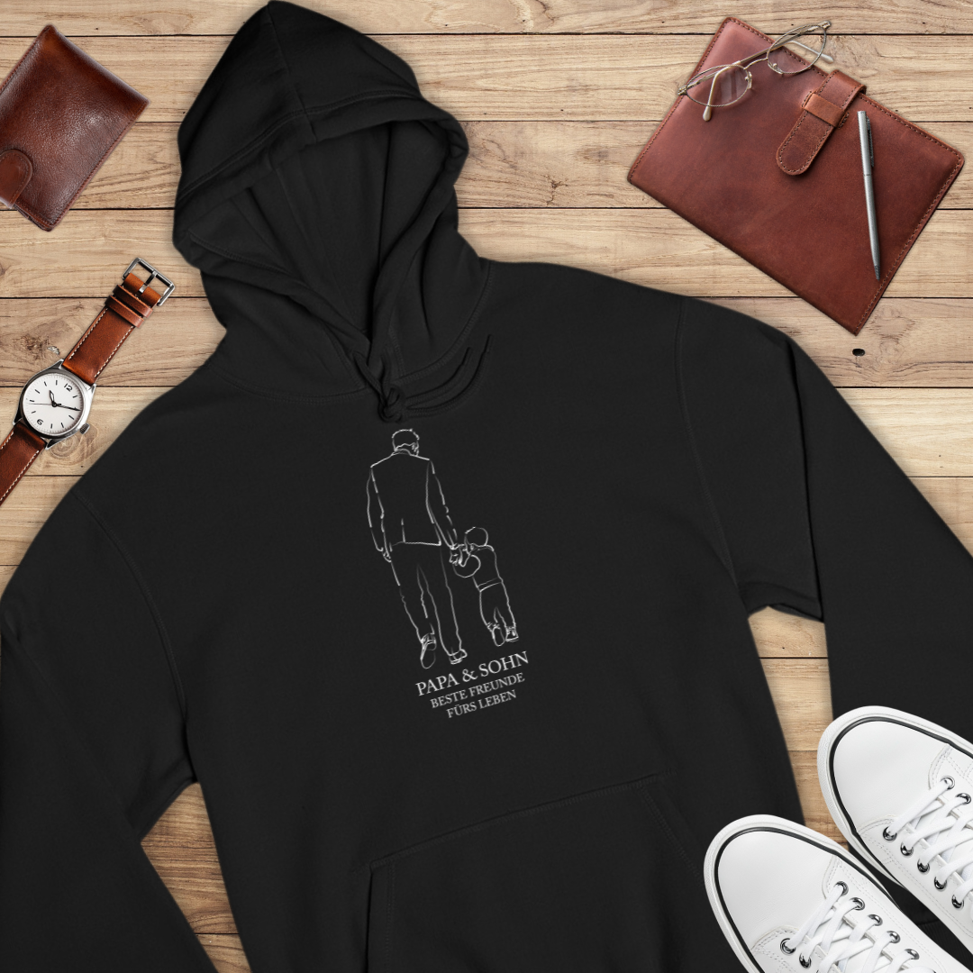 Papa & Sohn II - Bio Hoodie