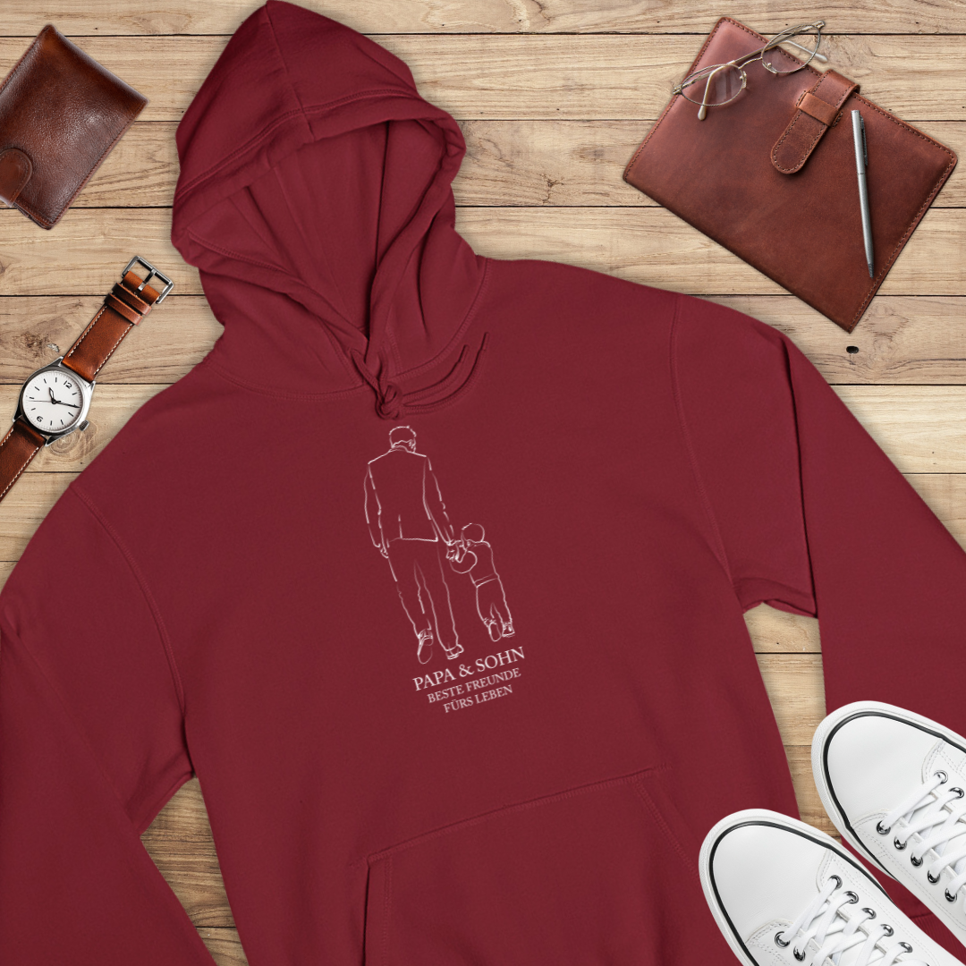 Papa & Sohn II - Bio Hoodie