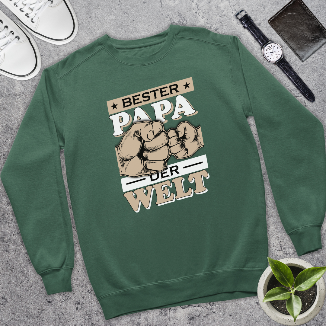Bester Papa der Welt - Bio Pullover