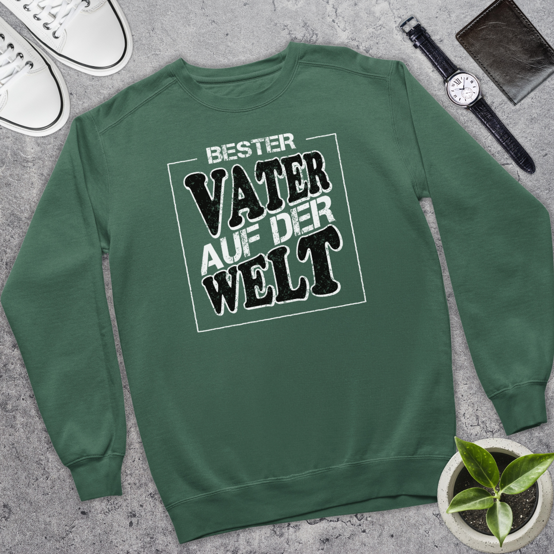 Bester Vater auf der Welt - Bio Pullover