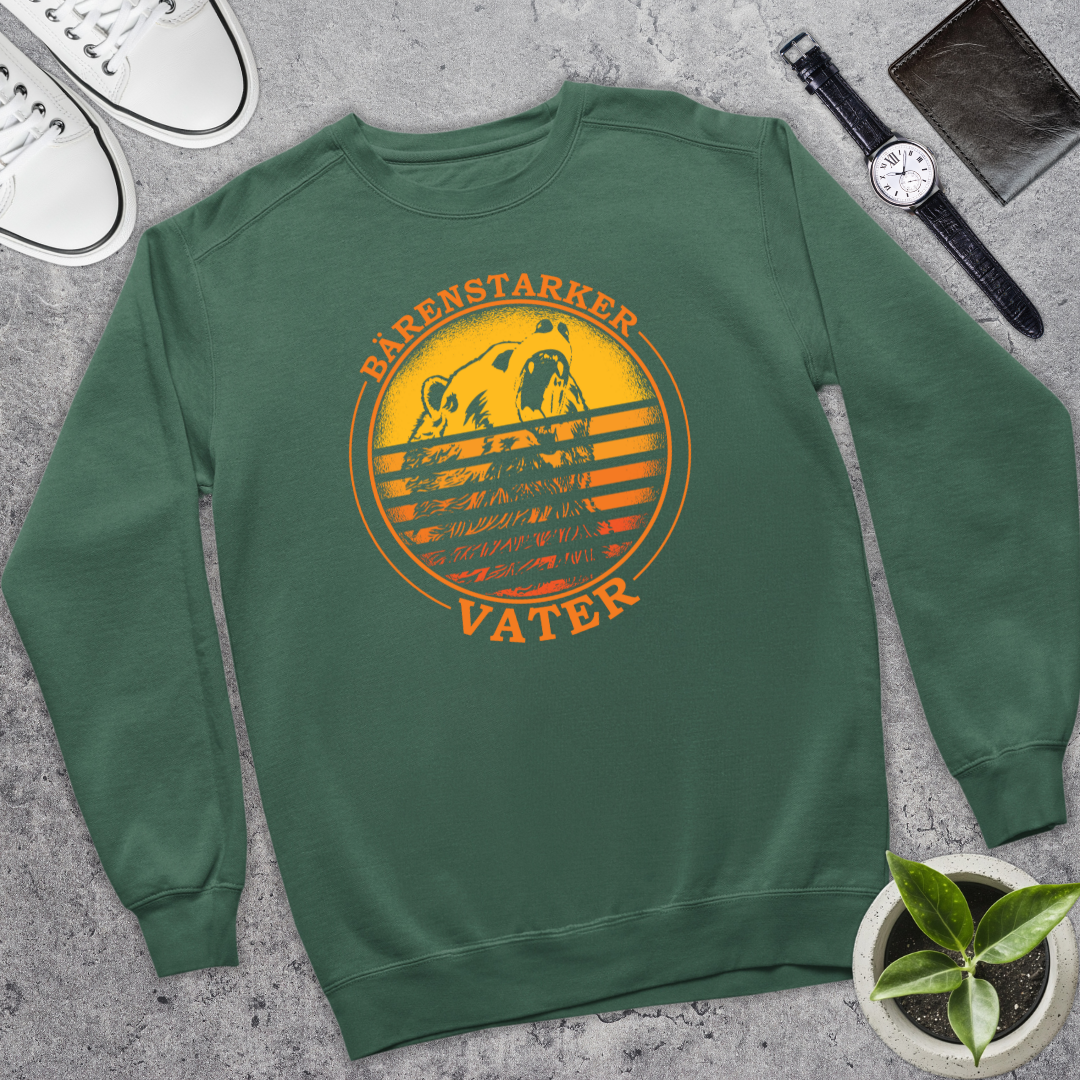 Bärenstarker Vater - Bio Pullover