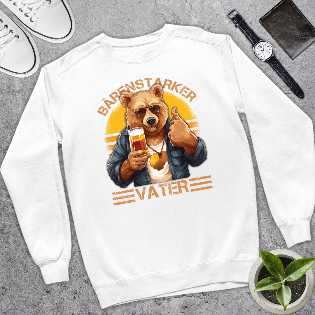 Bärenstarker Vater II - Bio Pullover