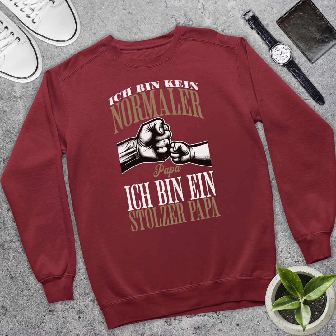 Ich bin kein normaler Papa - Bio Pullover