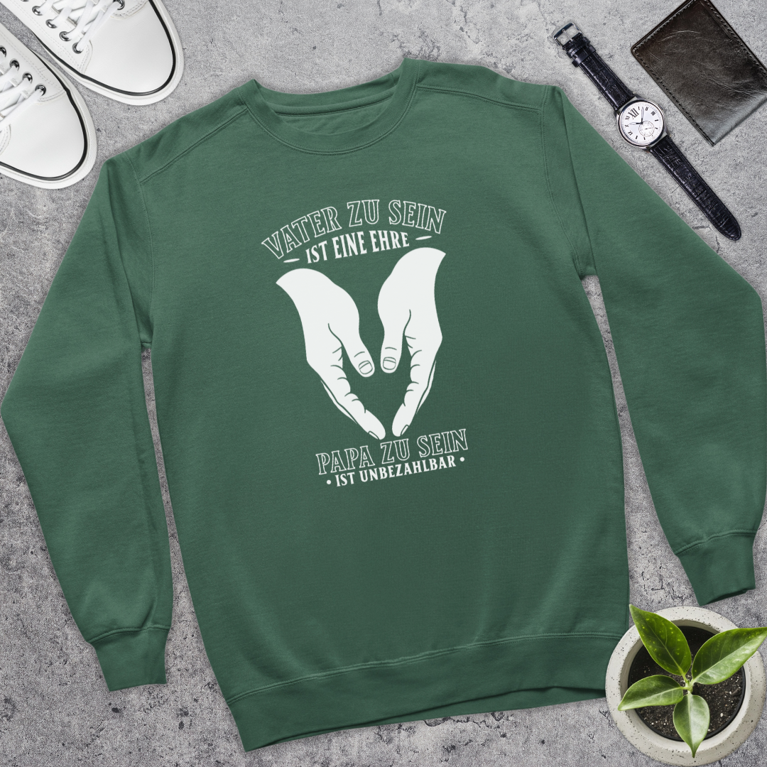 Vater zu sein - Bio Pullover