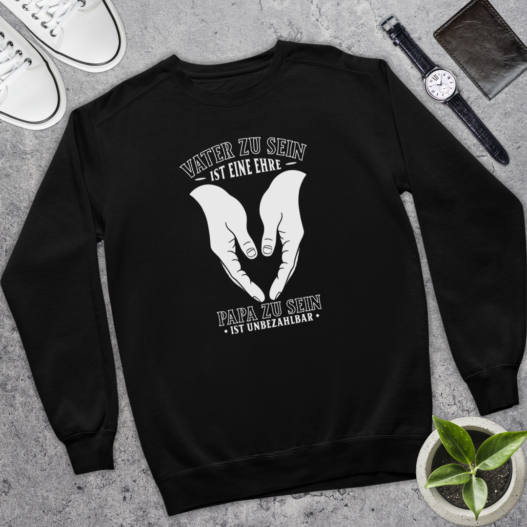Vater zu sein - Bio Pullover