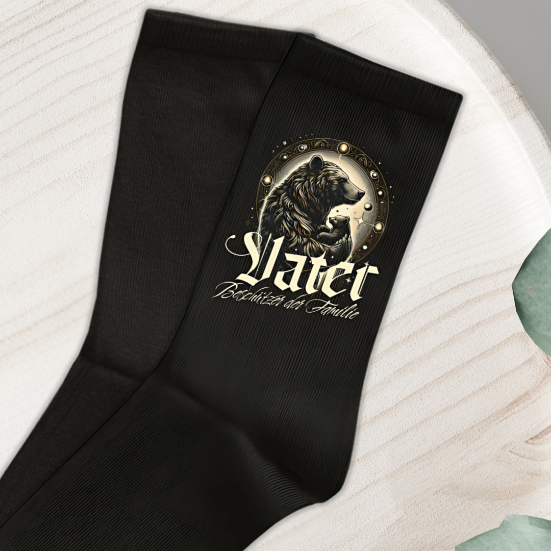 Vater Beschützer der Familie - Socken
