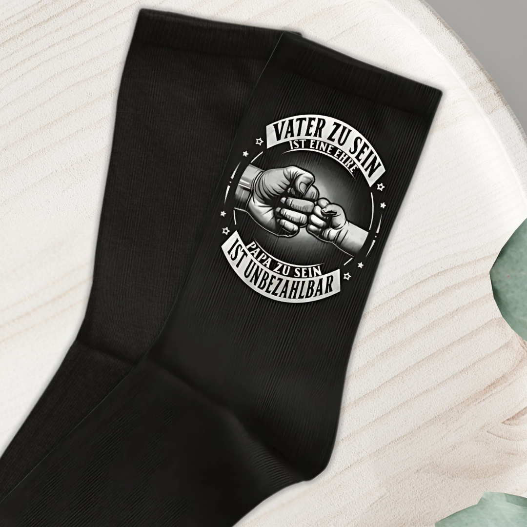 Vater zu sein ist eine Ehre - Socken
