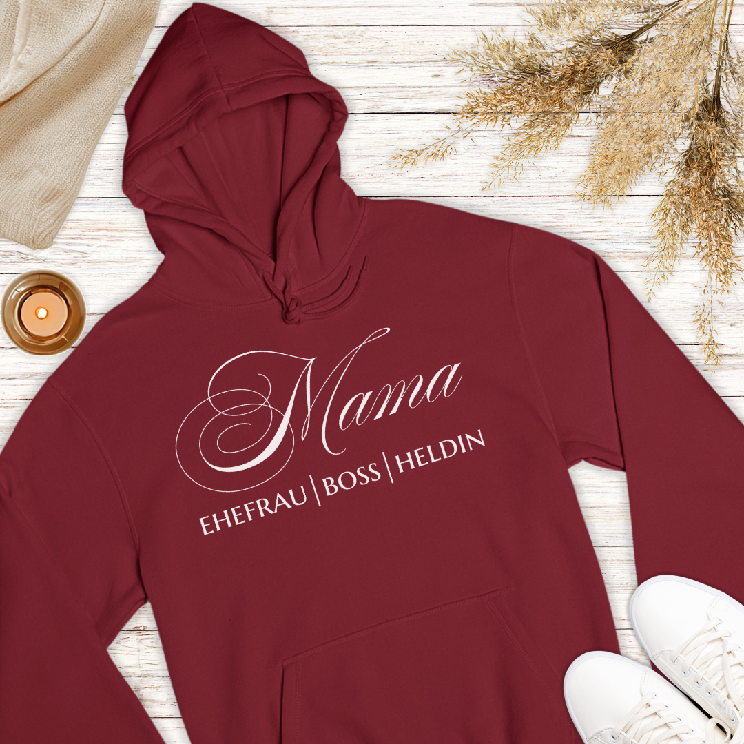 Mama Ehefrau Boss Heldin II - Bio Hoodie