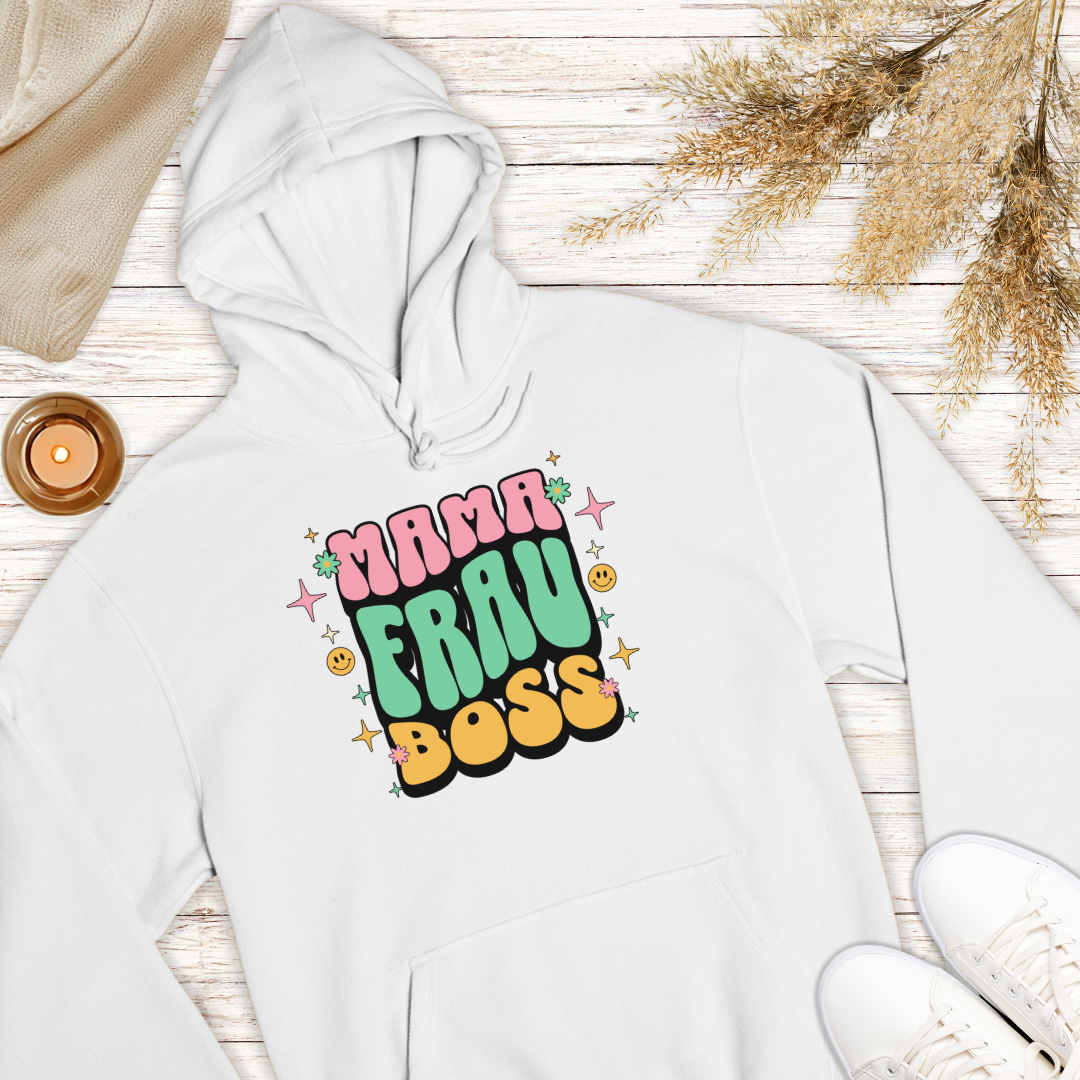 Mama Frau Boss - Bio Hoodie
