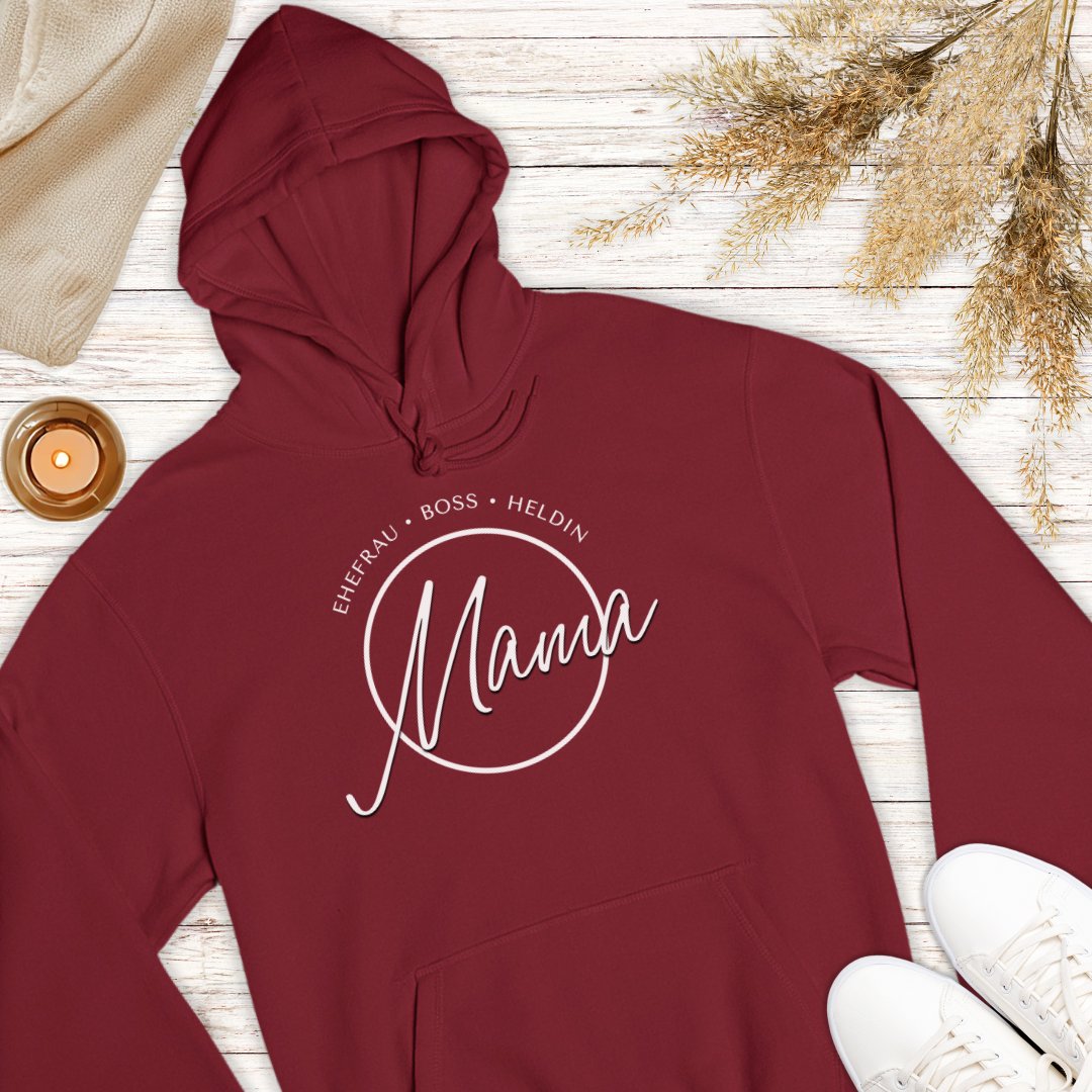 Mama Ehefrau Boss Heldin - Bio Hoodie