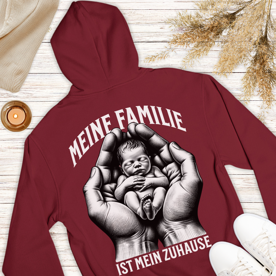 Meine Familie - Bio Hoodie