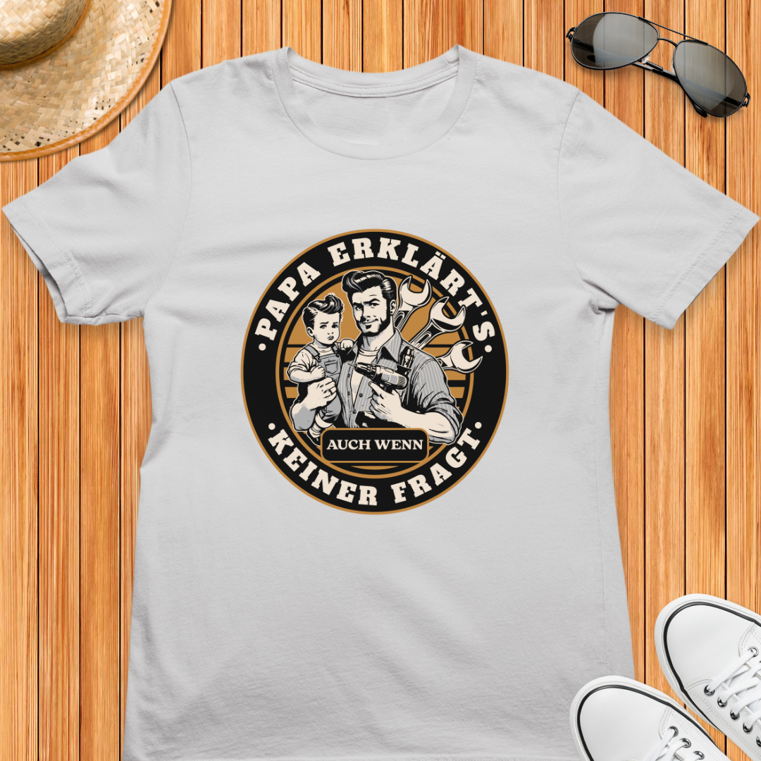 Papa erklärt's - Bio T-Shirt