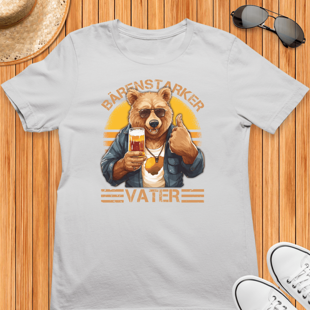 Bärenstarker Vater II - Bio T-Shirt