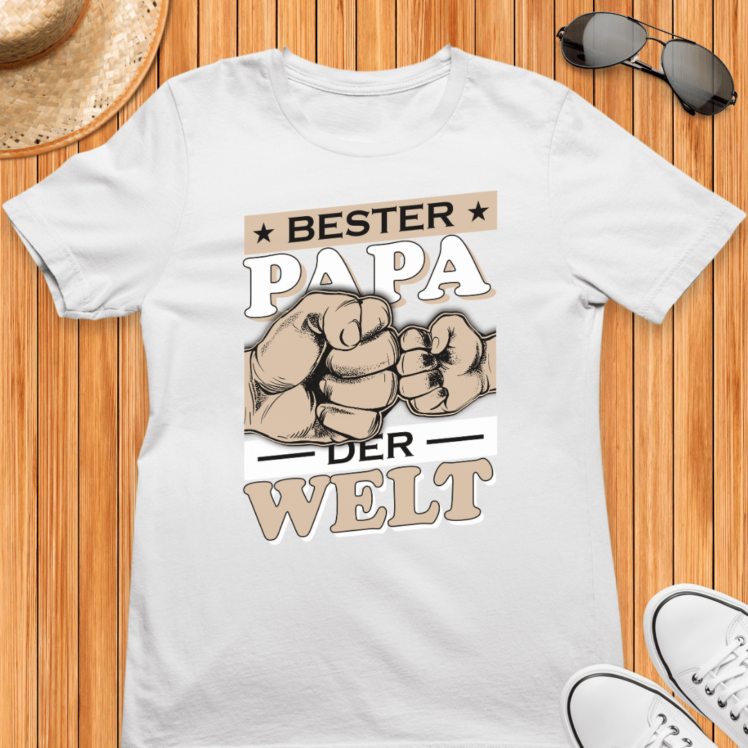 Bester Papa der Welt - Bio T-Shirt