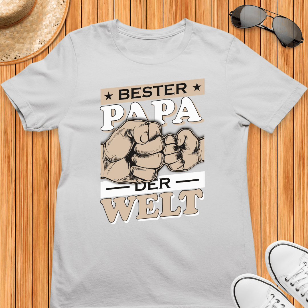 Bester Papa der Welt - Bio T-Shirt