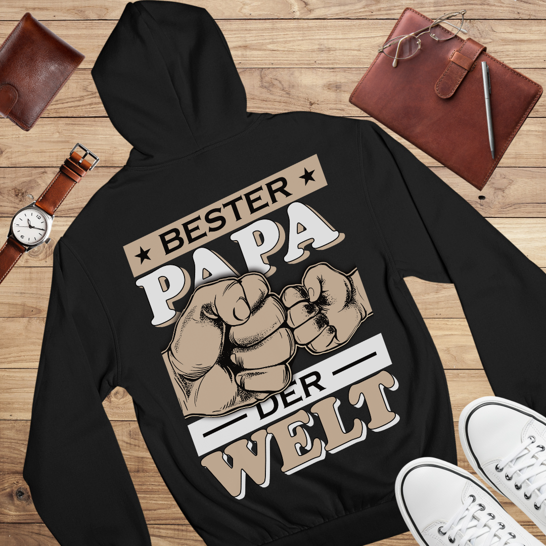 Bester Papa der Welt - Bio Hoodie
