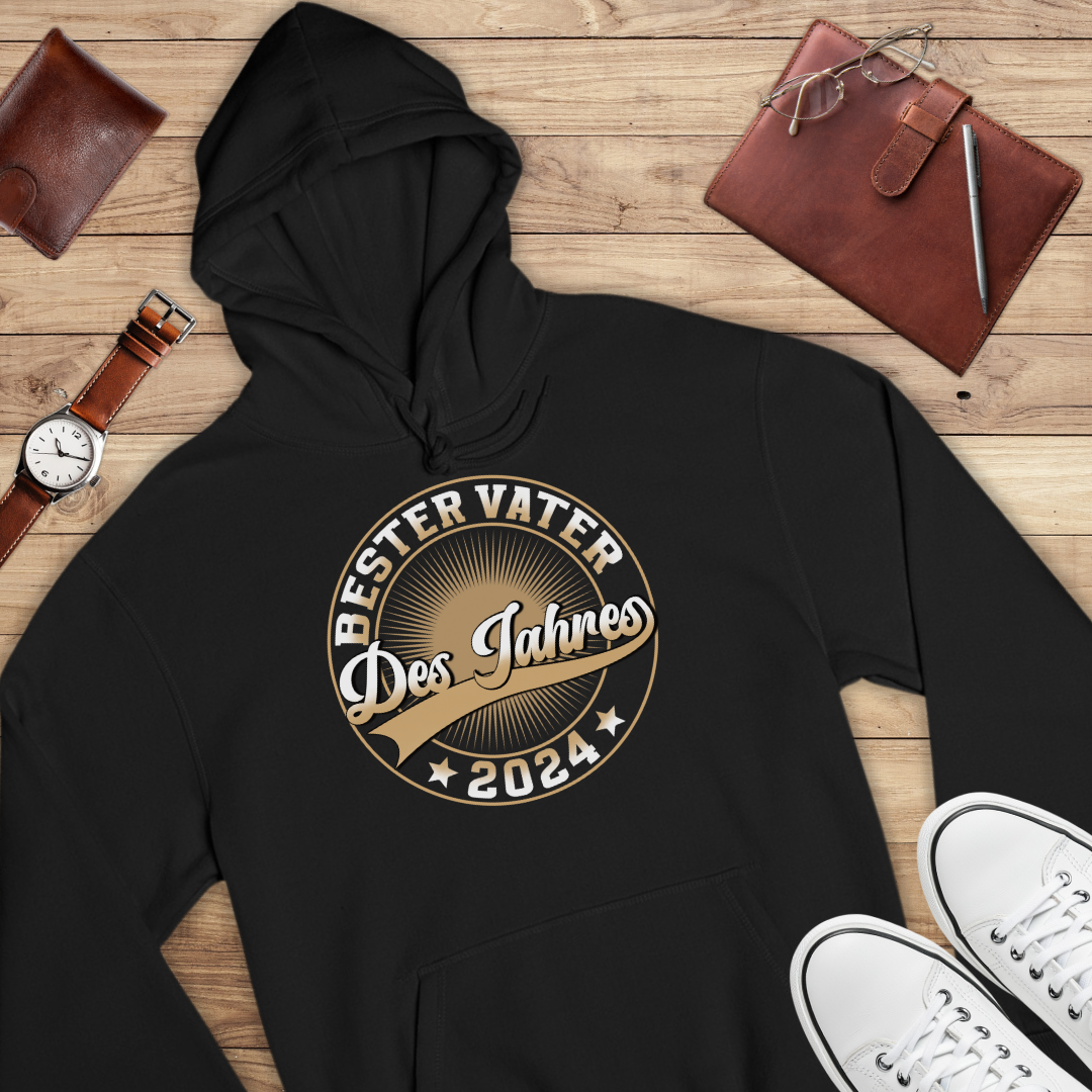 Bester Vater des Jahres 2024 - Bio Hoodie