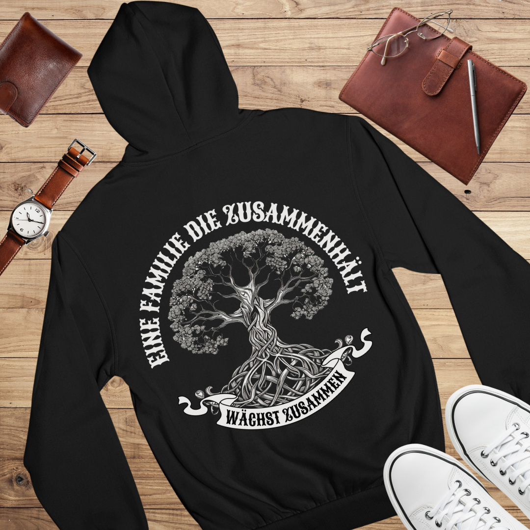 Eine Familie - Bio Hoodie