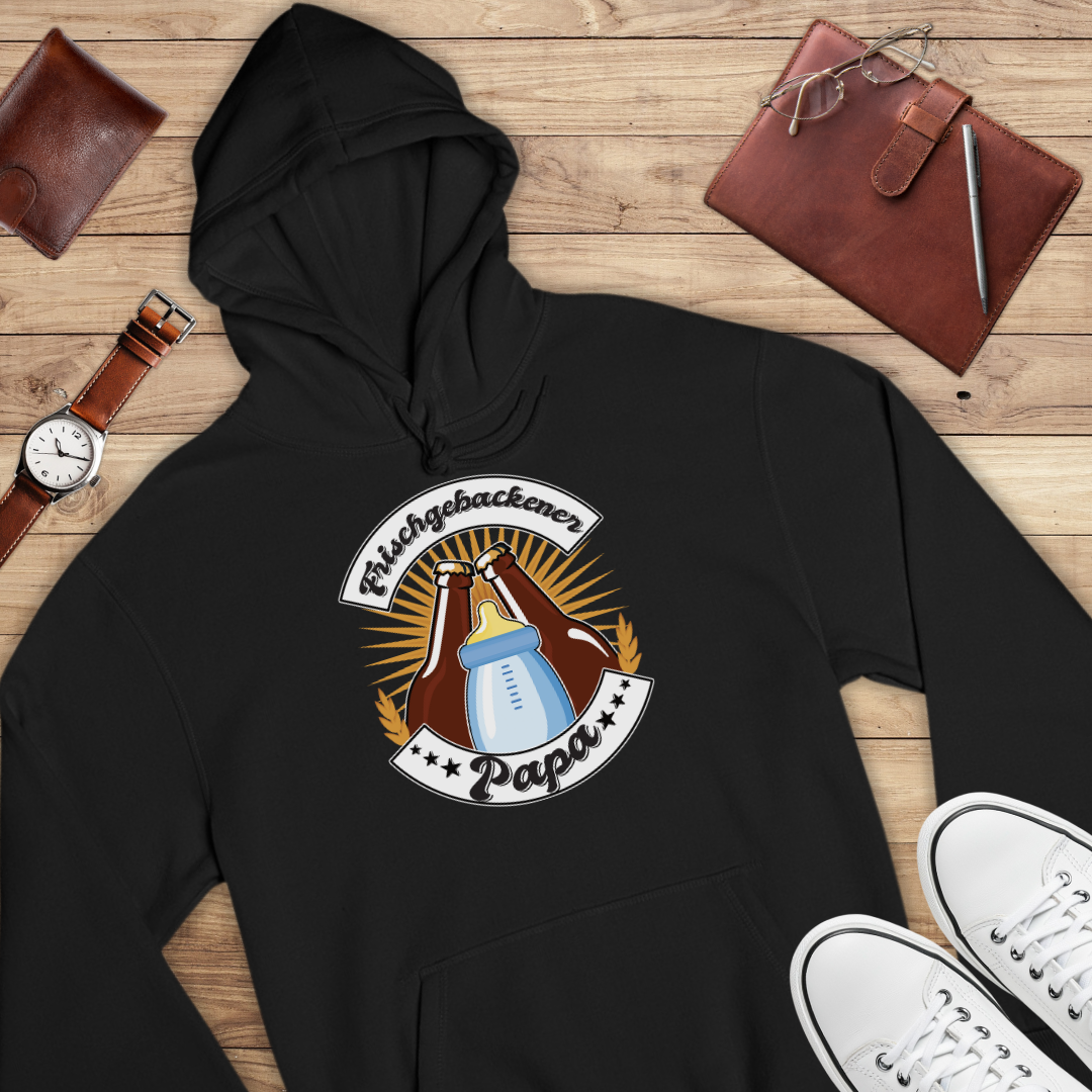 Frischgebackener Papa - Bio Hoodie