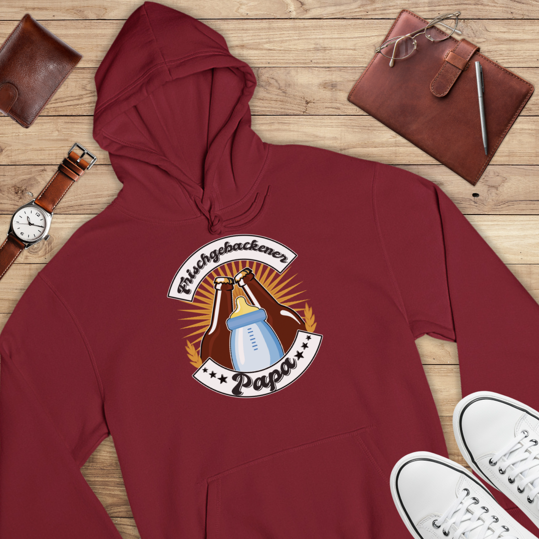 Frischgebackener Papa - Bio Hoodie