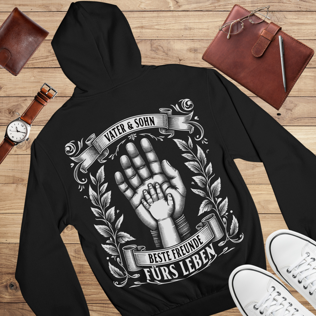 Beste Freunde fürs Leben - Bio Hoodie