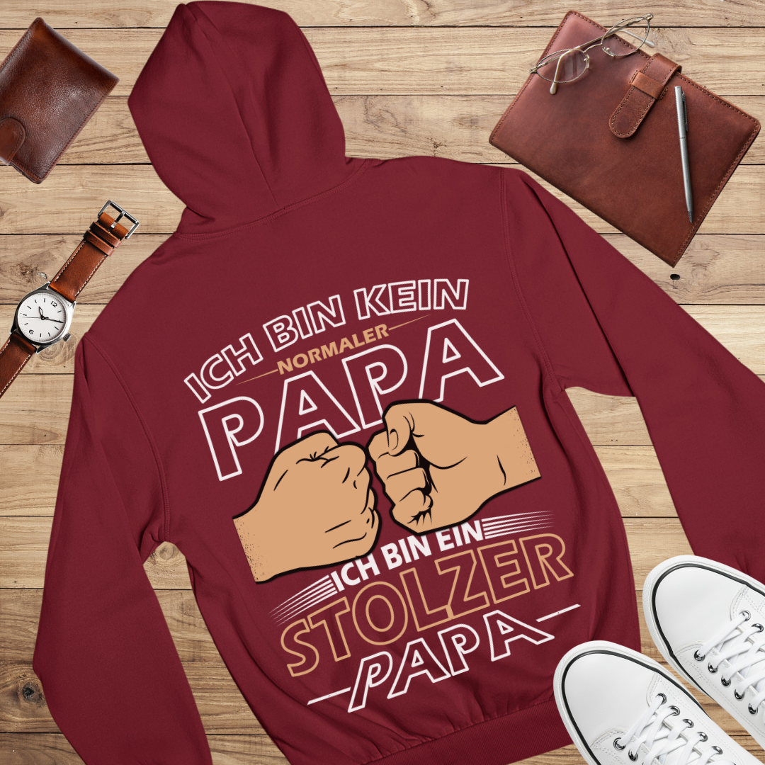 Ich bin kein normaler Papa - Bio Hoodie