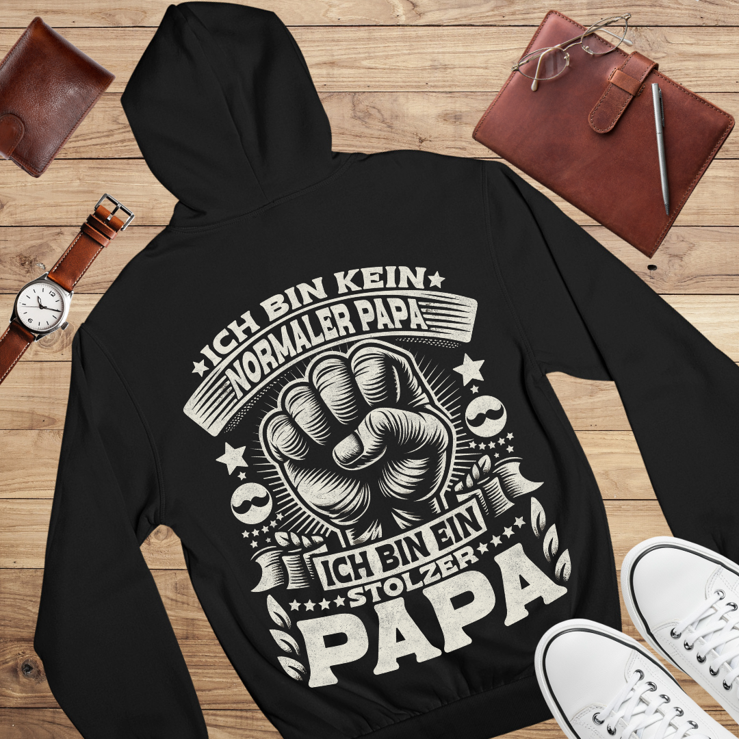 Ich bin kein normaler Papa II - Bio Hoodie