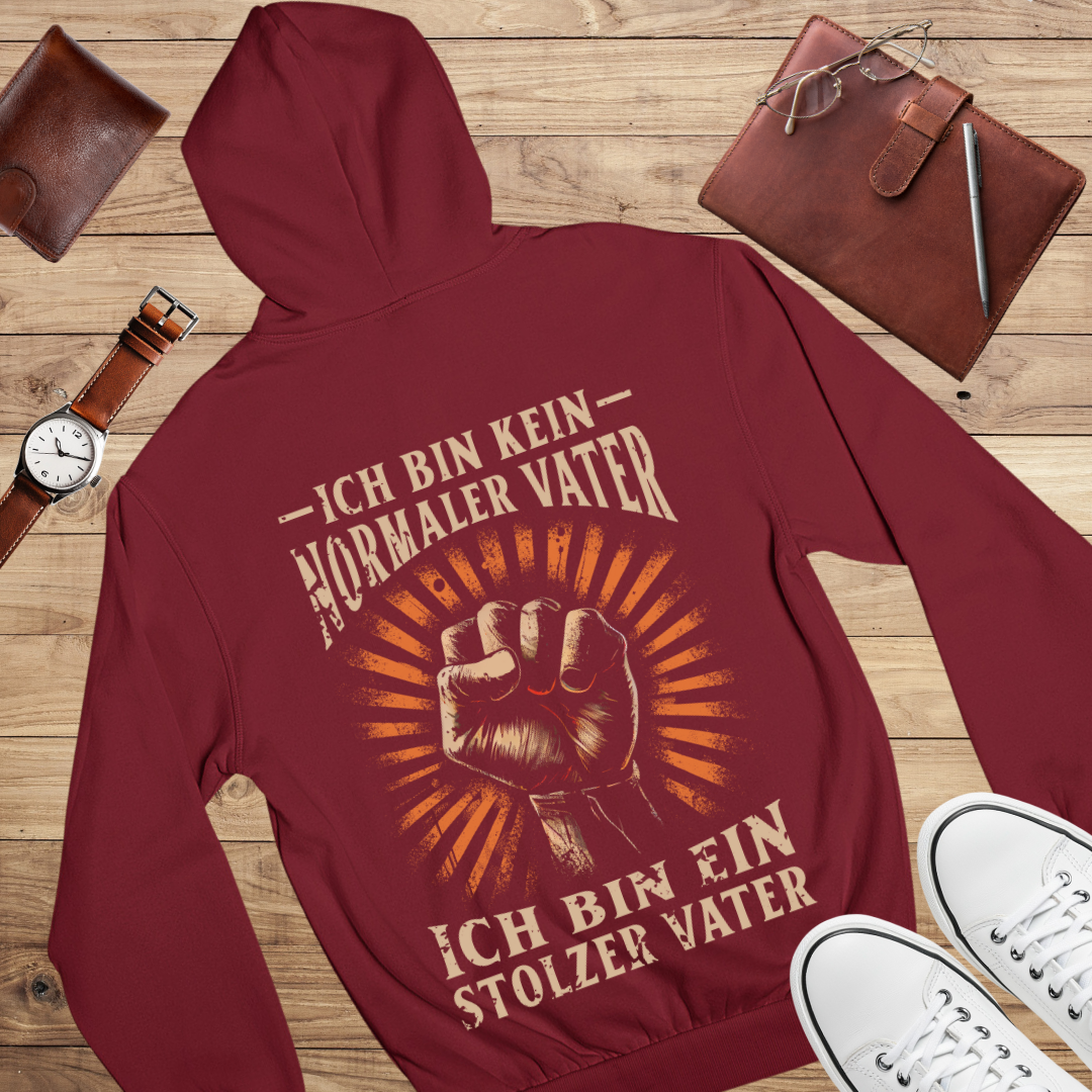 Ich bin kein normaler Vater - Bio Hoodie