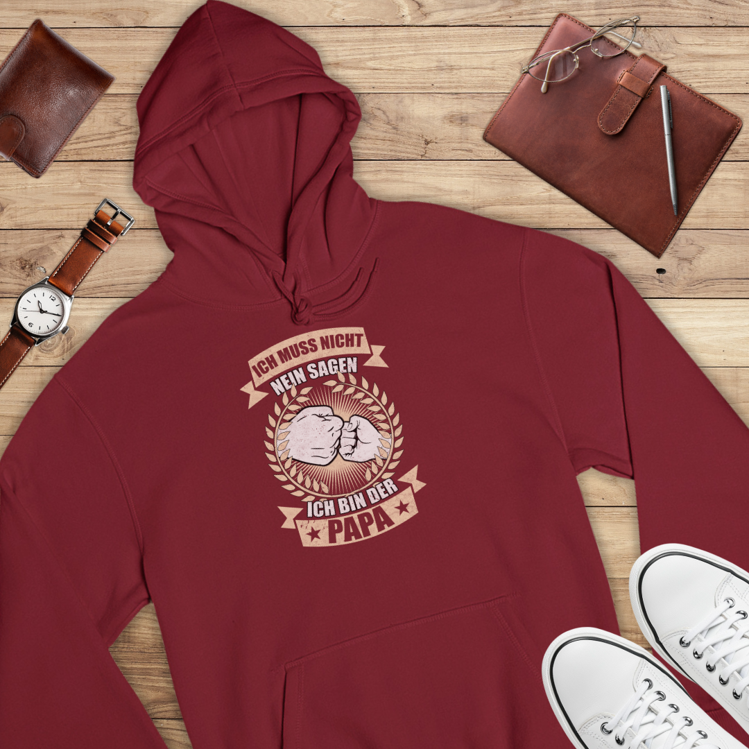 Ich muss nicht nein sagen - Bio Hoodie