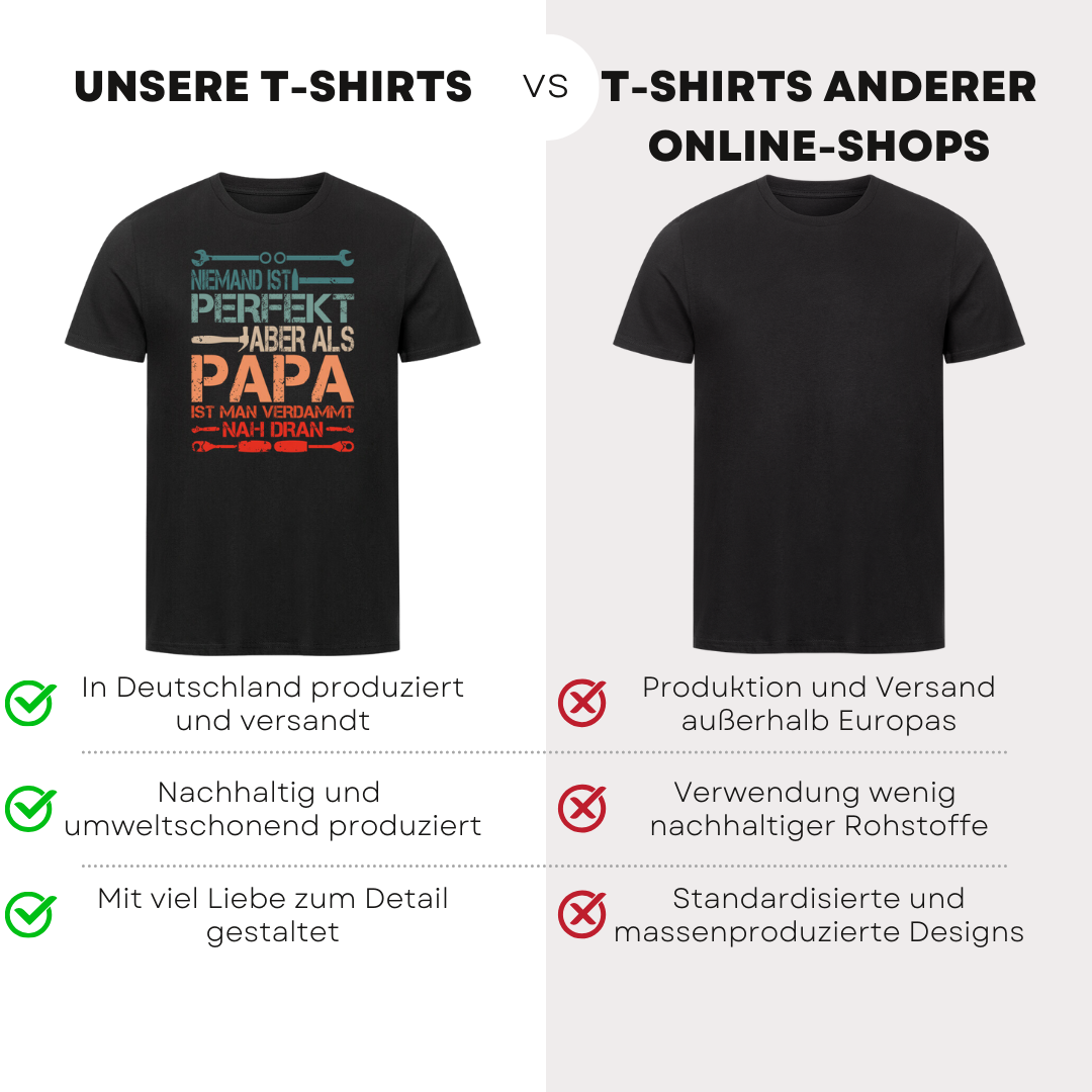 Niemand ist perfekt II - Bio T-Shirt