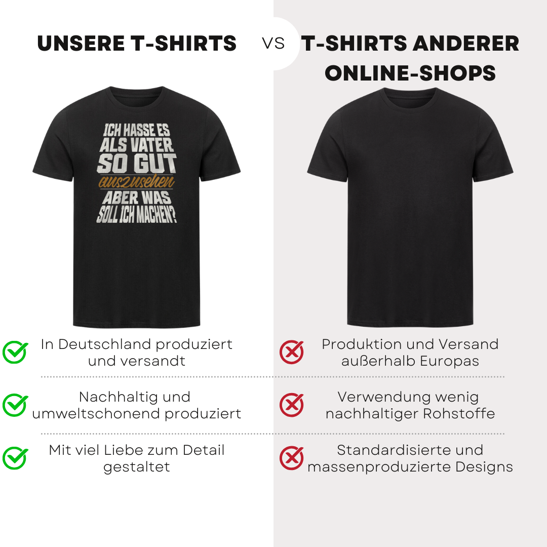 Ich hasse es - Bio T-Shirt