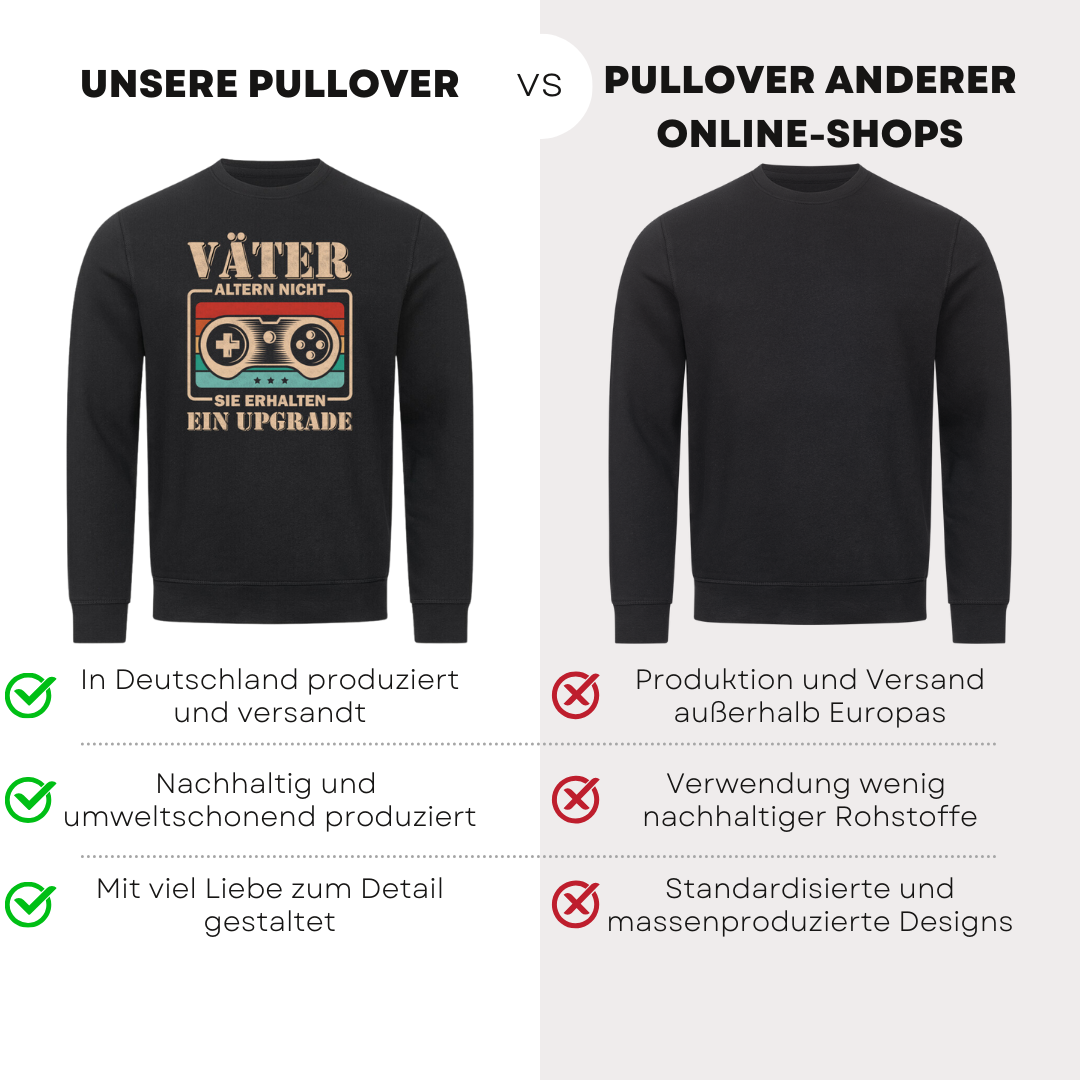 Väter altern nicht - Bio Pullover