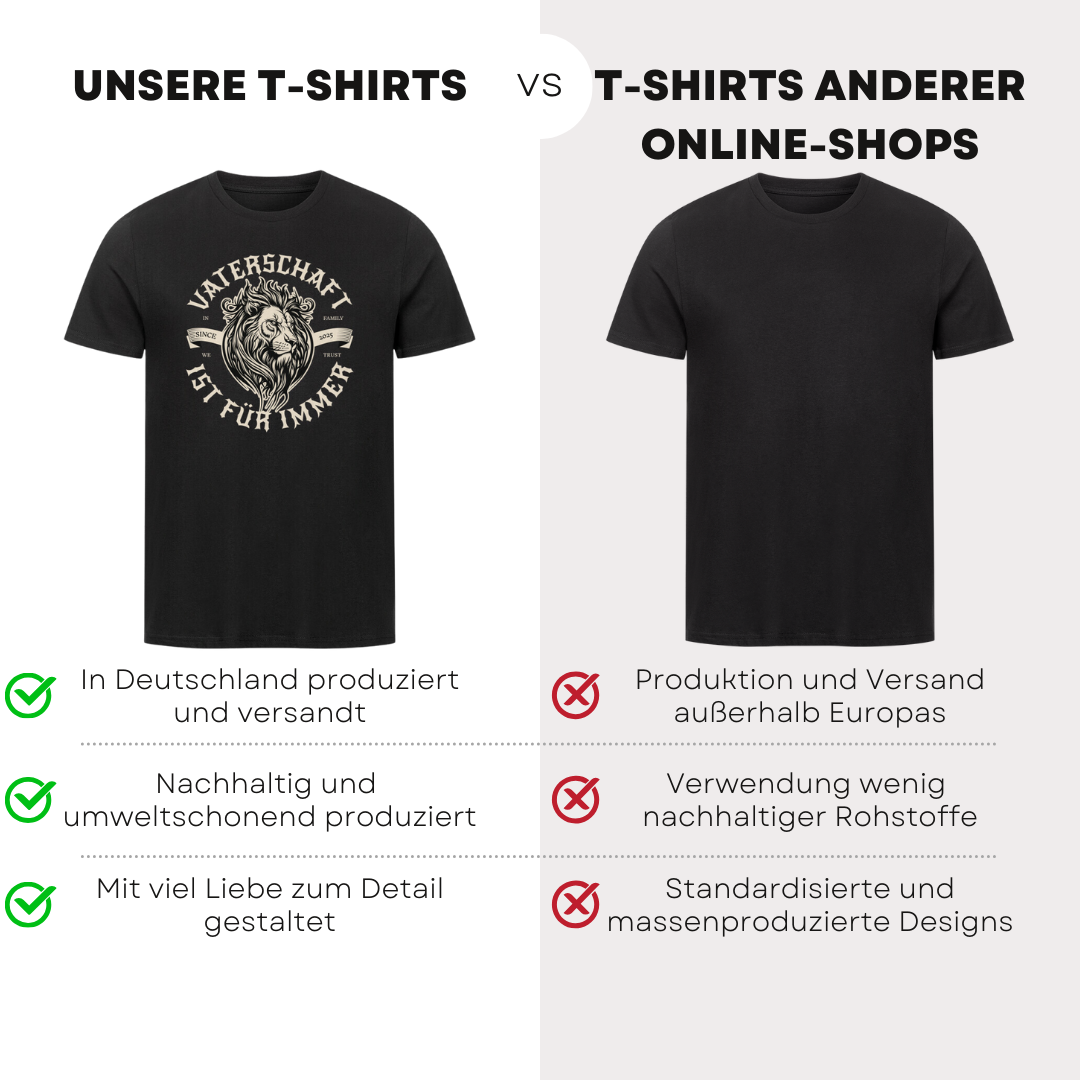 Vaterschaft - Bio T-Shirt