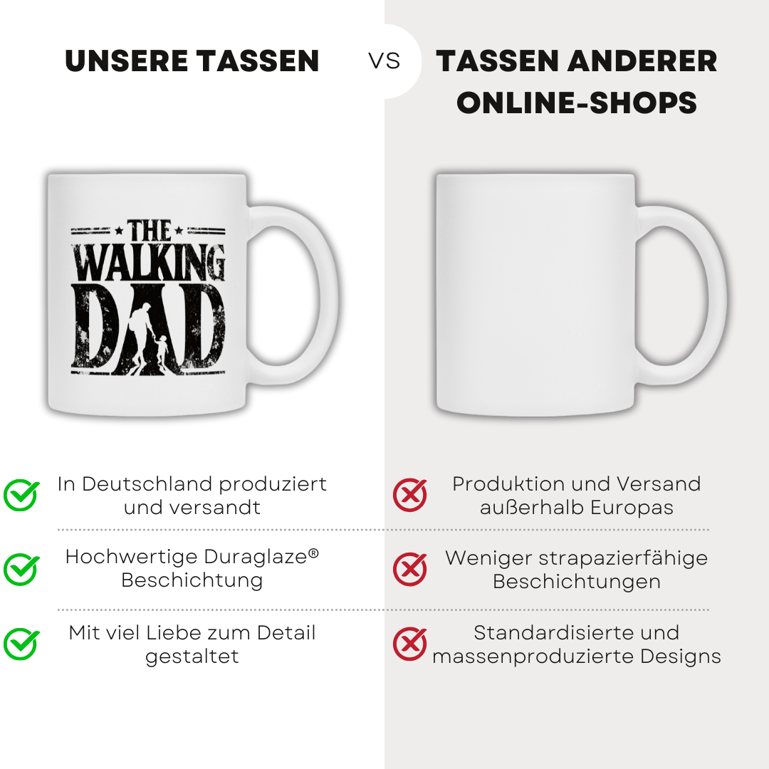The Walking Dad - Tasse