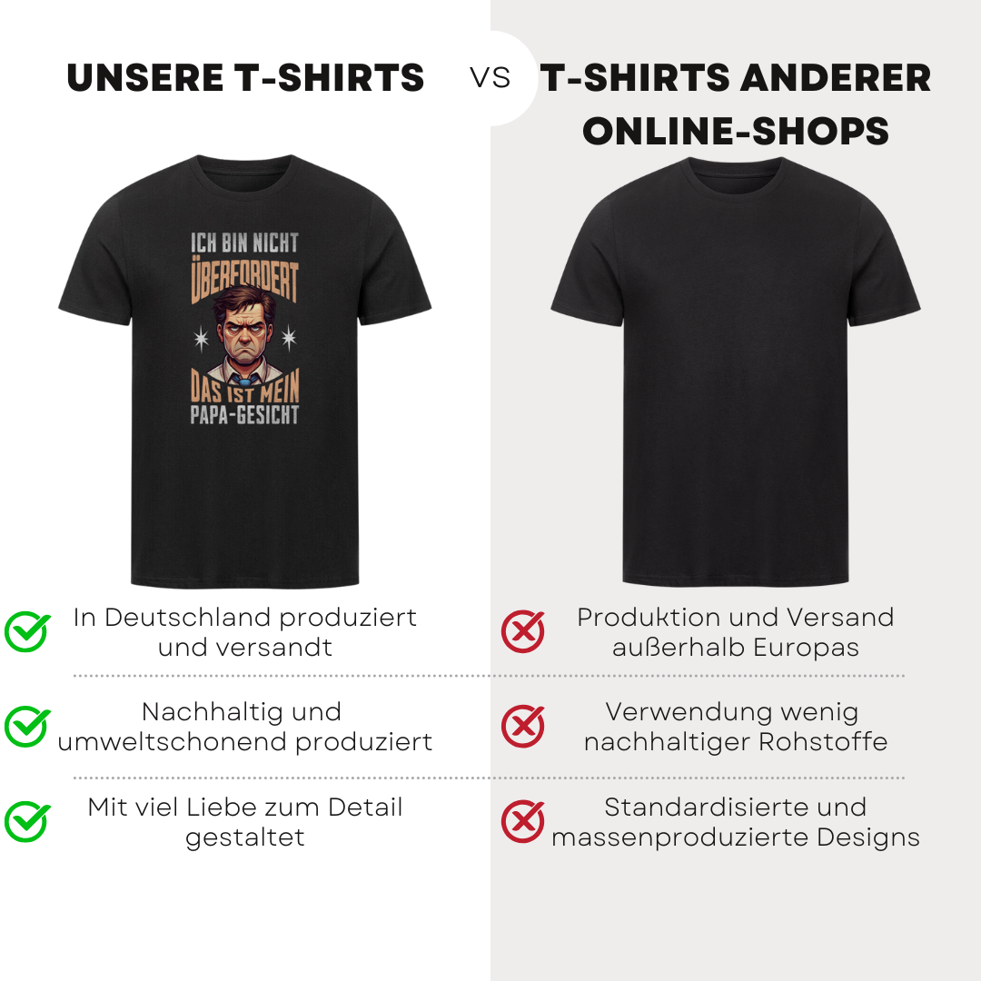 Ich bin nicht überfordert - Bio T-Shirt