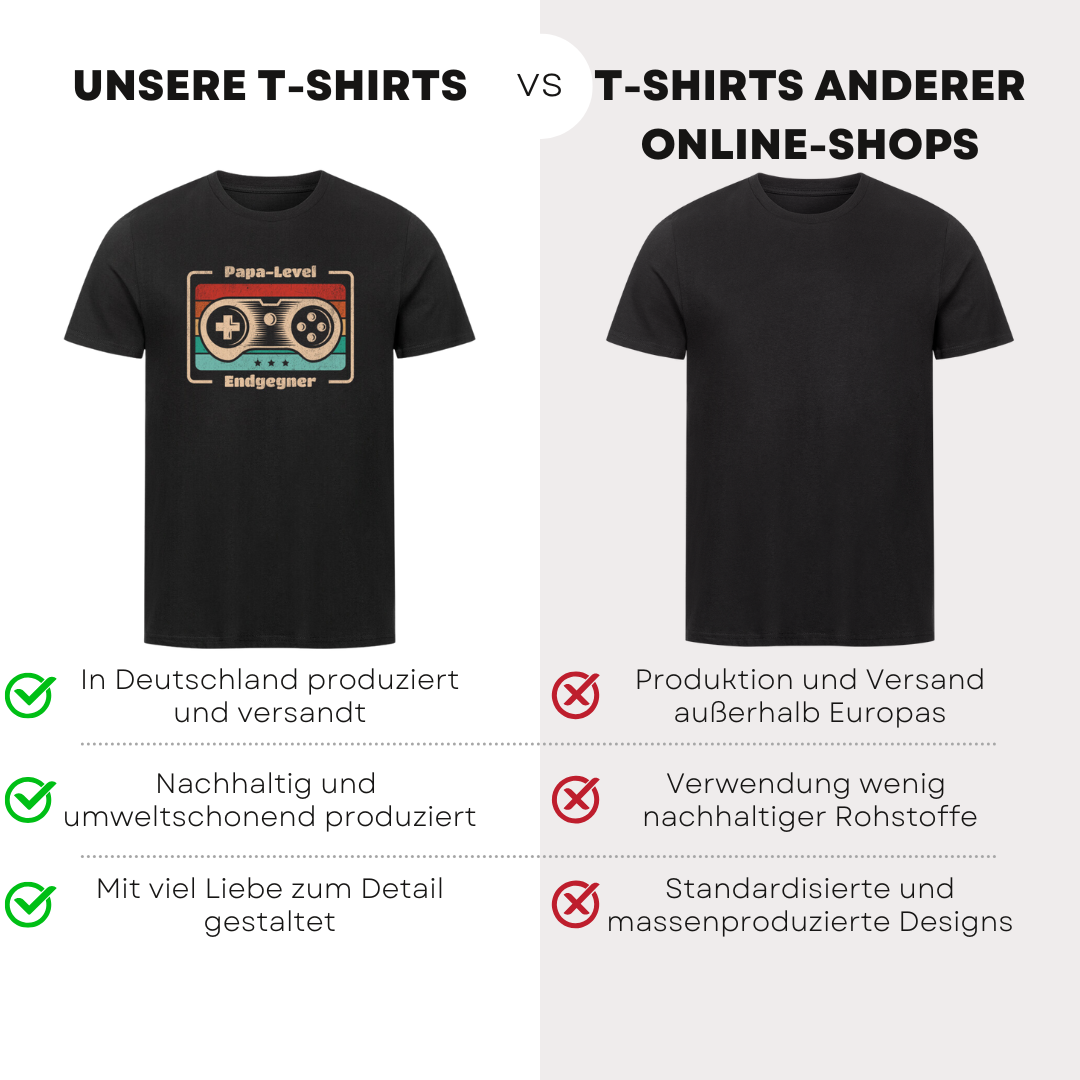 Papa-Level - Bio T-Shirt