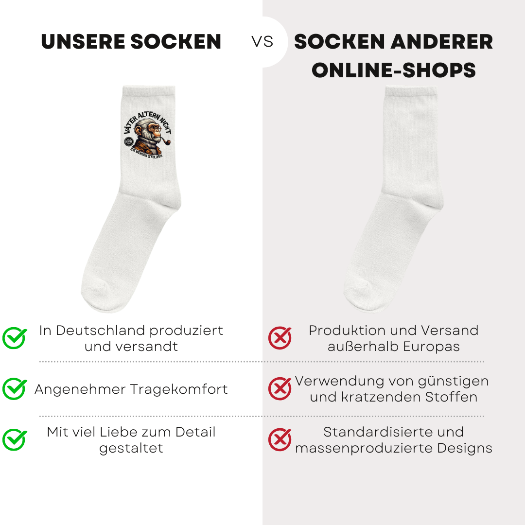 Väter altern nicht - Socken
