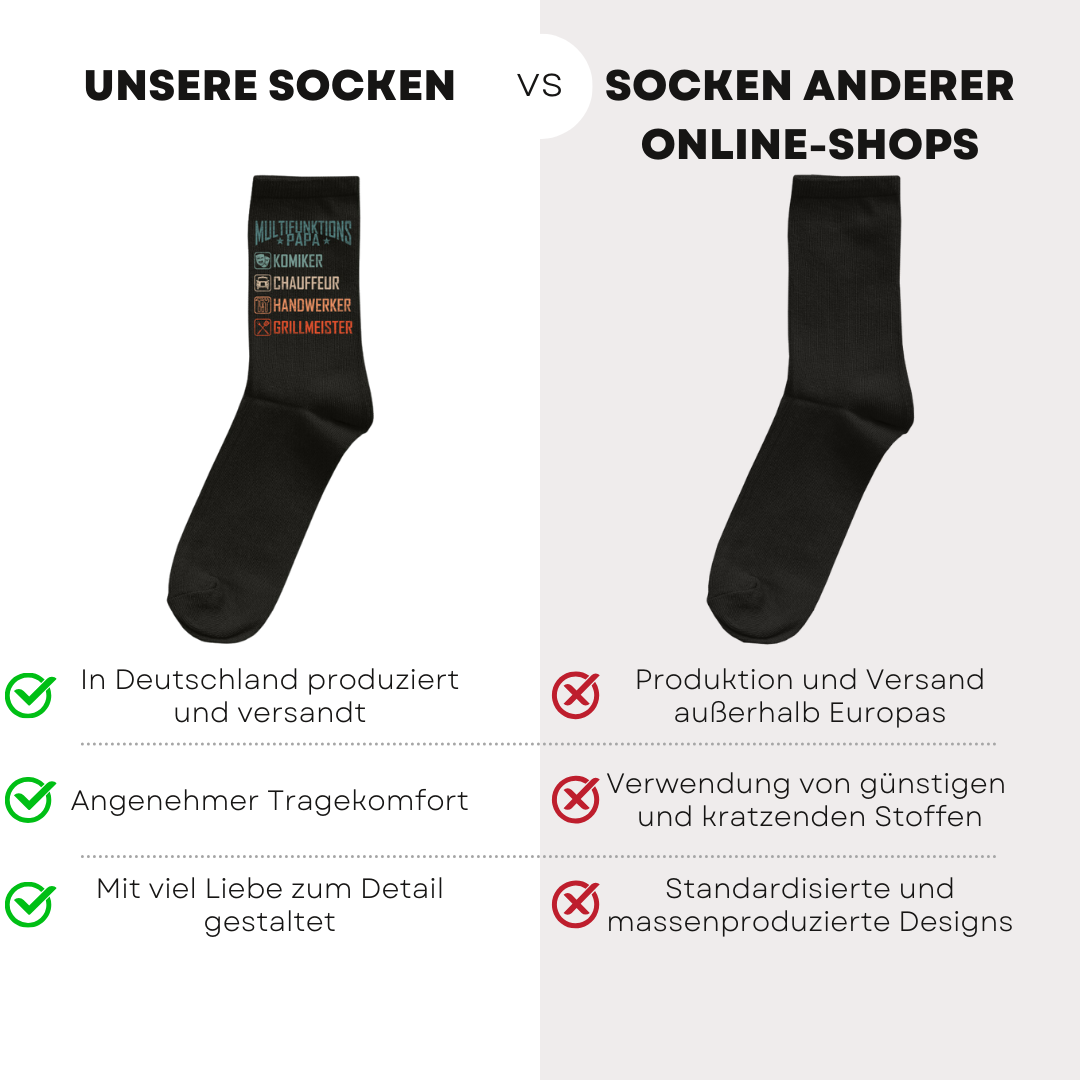 Multifunktionspapa - Socken