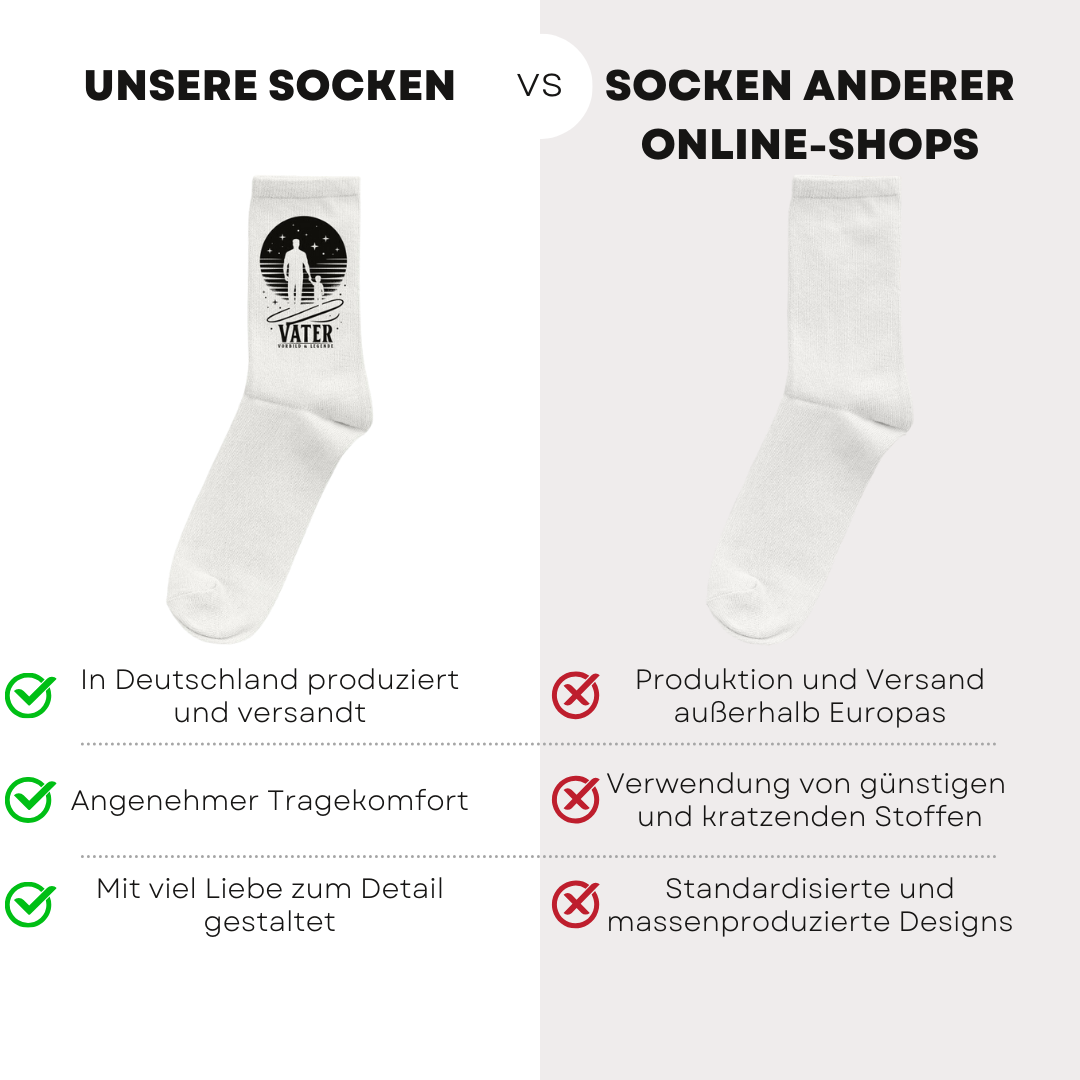 Vater Vorbild & Legende - Socken