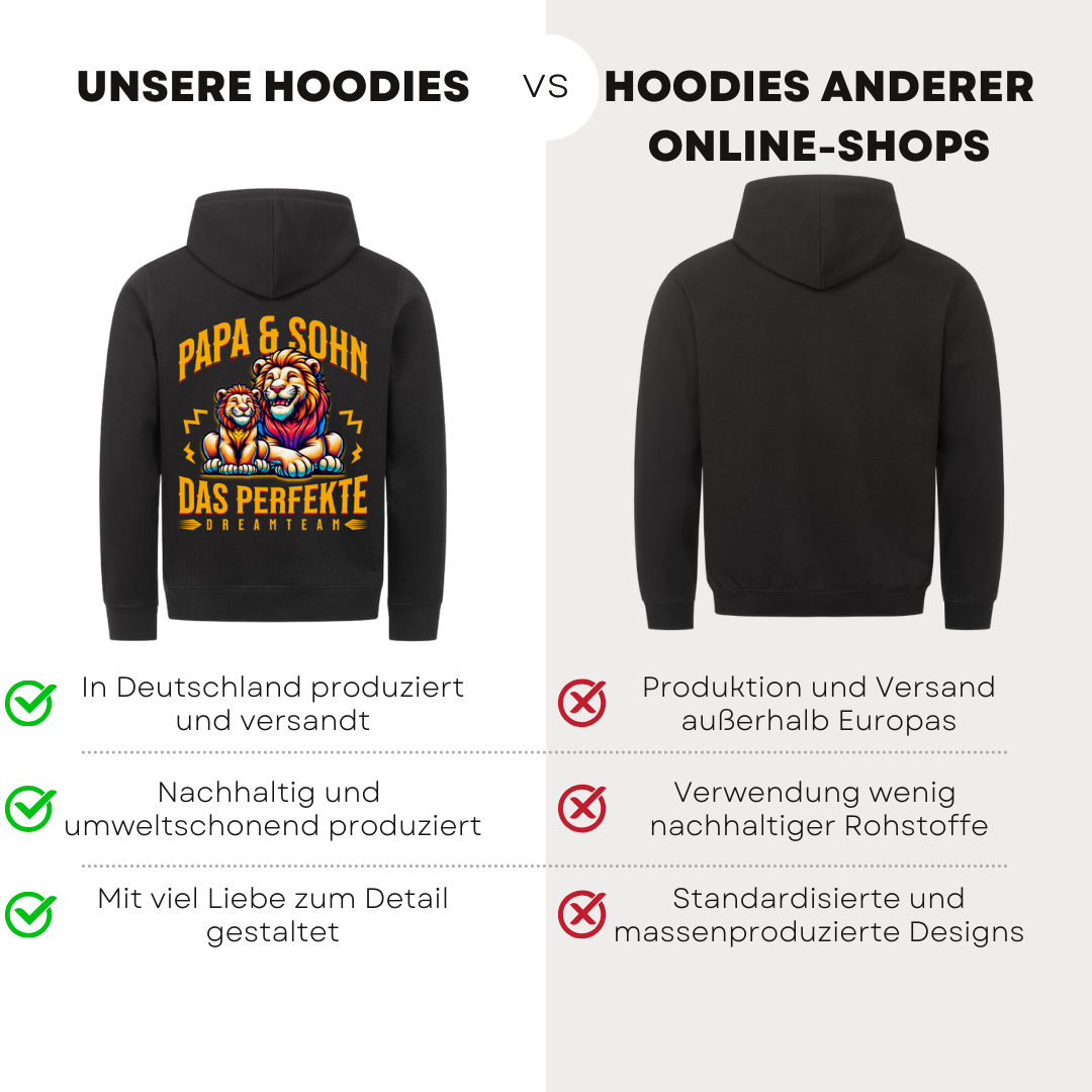 Papa & Sohn IV - Bio Hoodie