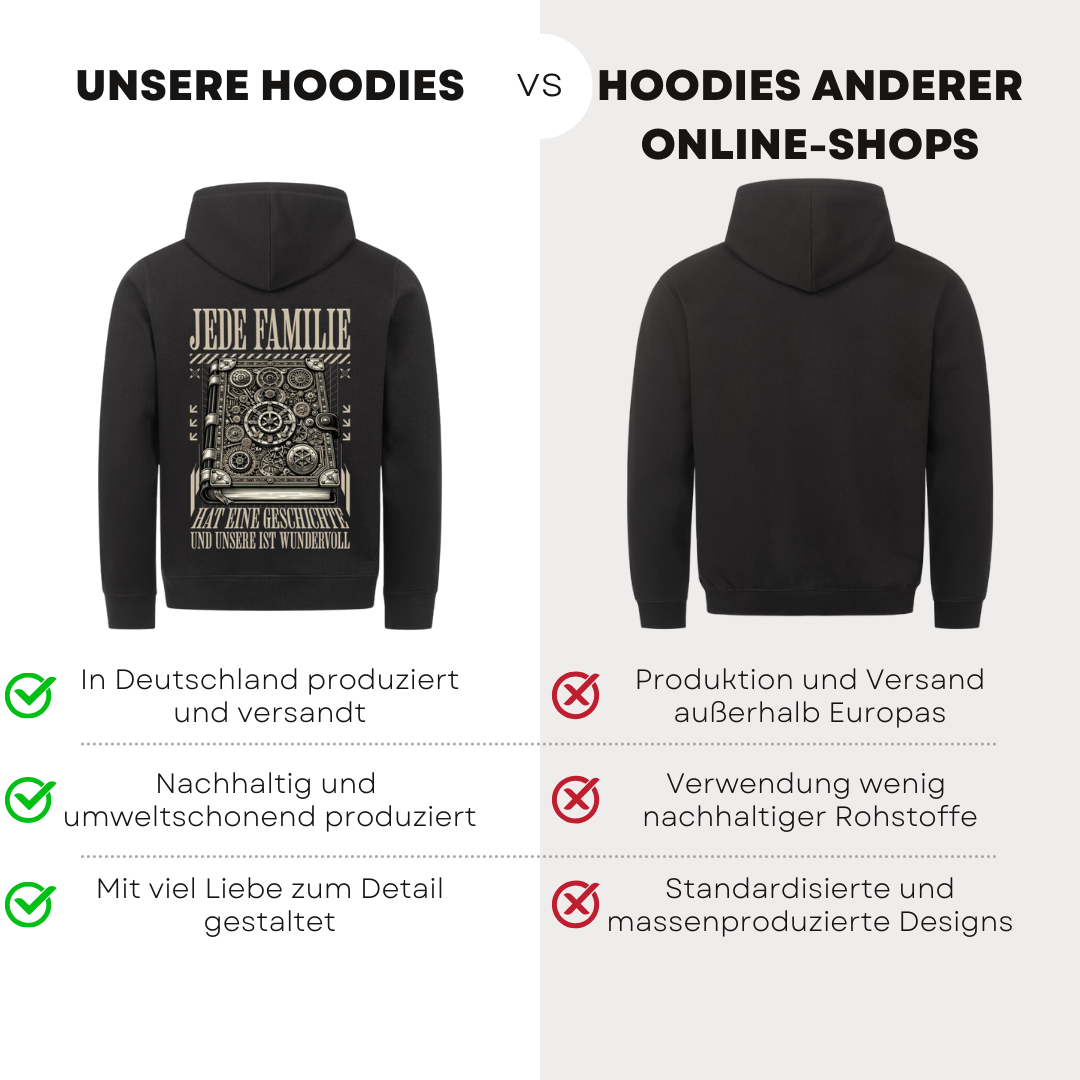 Jede Familie - Bio Hoodie