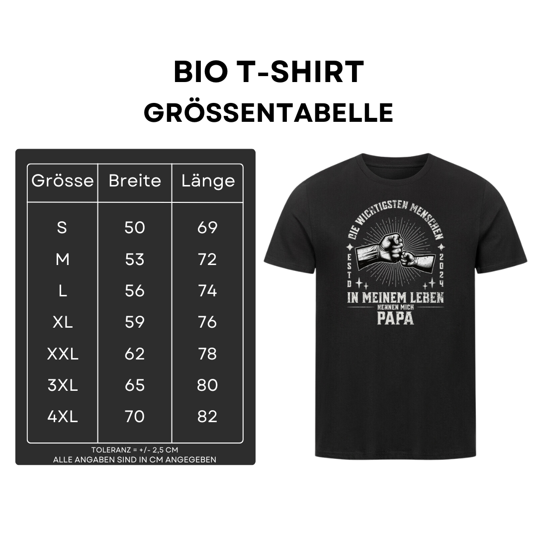Die wichtigsten Menschen III - Bio T-Shirt