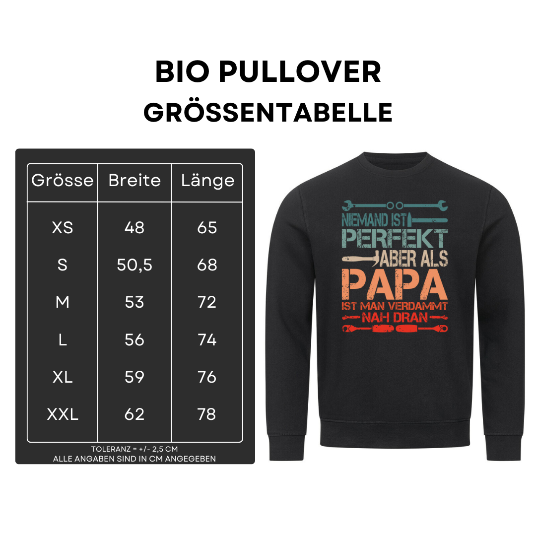 Niemand ist perfekt II - Bio Pullover