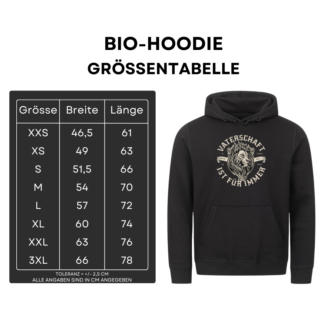 Vaterschaft - Bio Hoodie