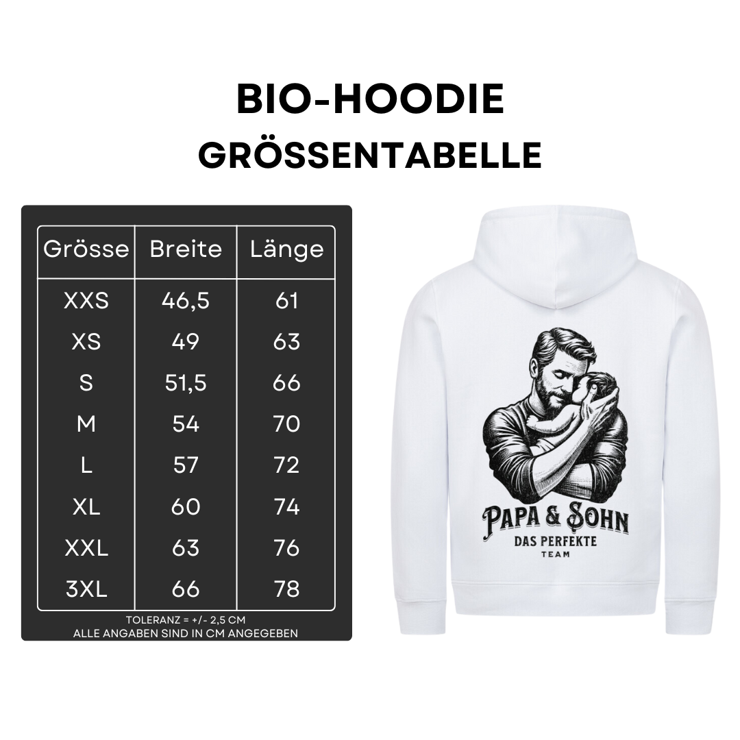 Papa & Sohn III - Bio Hoodie