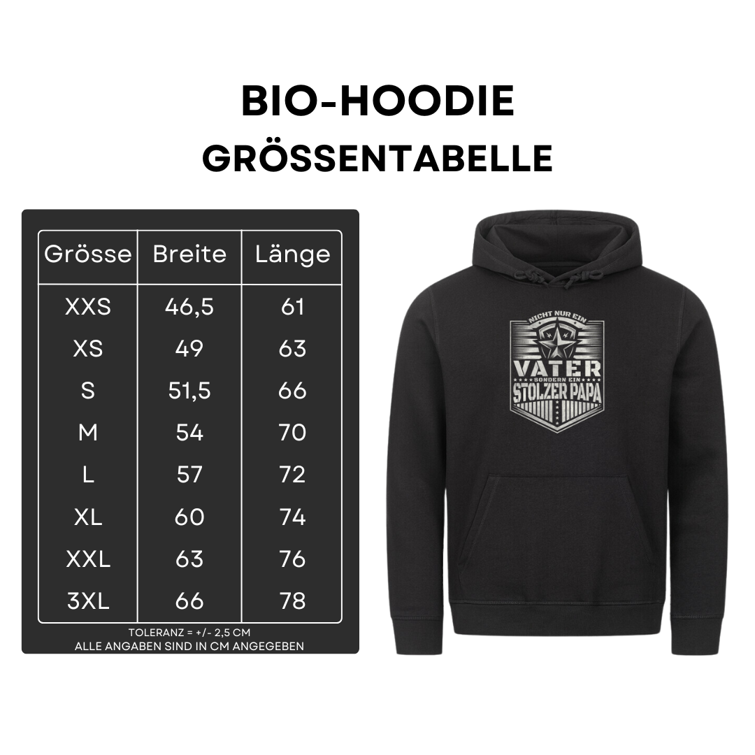 Nicht nur ein Vater - Bio Hoodie